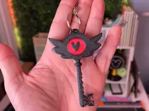 Hazbin Hotel Key Keychain