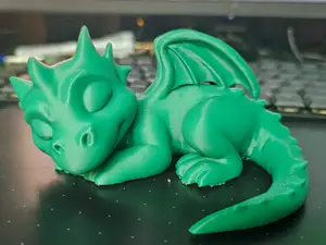 Schlafender Baby Drachen