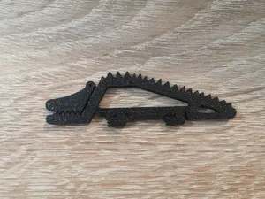 Crocodile opening mouth
