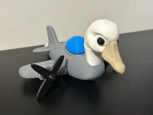 Articulated toy Bombardini gusini