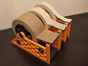 Modular Tape Dispenser, no Screws / no Tools