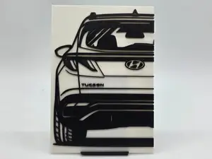2D Wall Art Hyundai Tucson NX4 2021