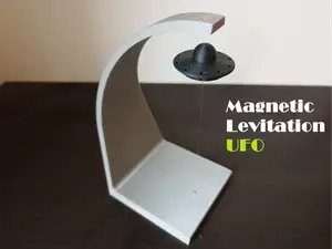 Funny Magnetic Levitation UFO