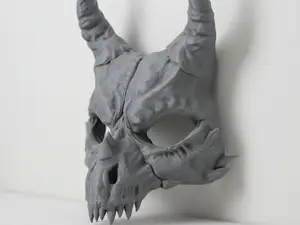 Dragon's Fury Wearable Mask