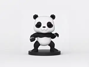 熊猫-咒术回战动漫周边手办-Funko丰高POP涂色玩具