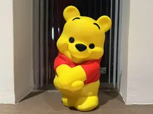维尼熊 多色拆件打印(无需ams)(无支撑)