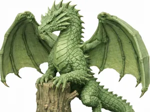 DnD - Großer grüner Drache