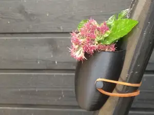 Bike Planter - Bicycle Frame Mounted Plant Pot