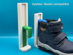 Gravity shoe holder (for wall mounting or skadis)