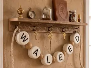Giant Chunky Letter Beads