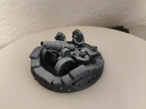 40k Gasmask mortar