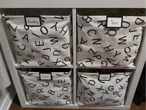 Label Tag for cloth bins