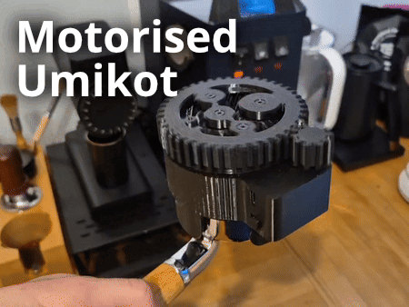 Motorised Umikot (58mm) - Electric Coffee WDT-Tool