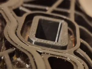 Oil filter housing bushing
