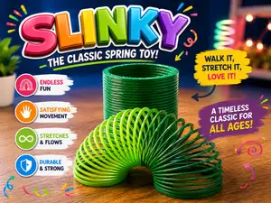 Slinky – Flexibles Spiralspielzeug