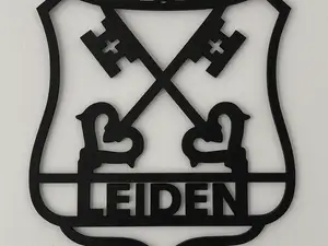 Leiden City Coat of Arms – Support-Free 