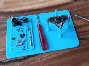 WhoopMat: FPV soldering helping hands alternative