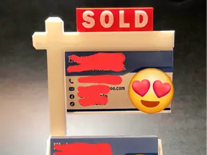 Real Estate Business Card holder