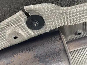 Fix for heatshield on a Volkswagen