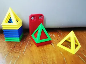 Painter's Pyramid Set with Wall Holder–No Supports
