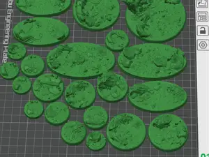 Forest Bases – Scalable Tabletop Miniature Bases
