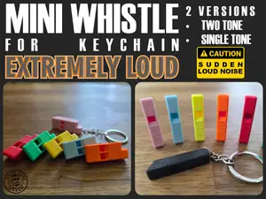 MINI WHISTLE FOR KEYCHAIN