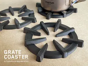 Grate Coaster “Round Shape”