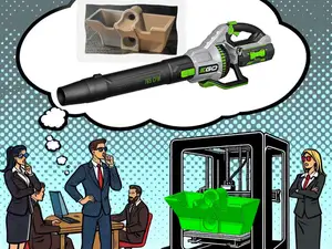 EGO Leaf Blower Wall Mount