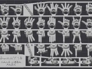 Dummy 13 Hand Mega Pack on Runners CENSORED