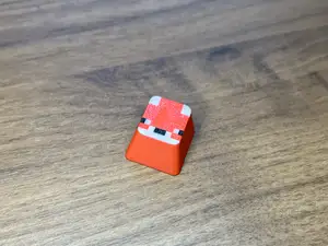 Minecraft Fox Keycap