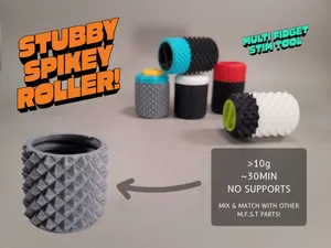 Stubby Spikey Stim Roller