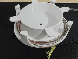 Fiber optic spool holder
