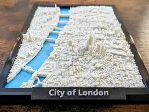 City of London 3D Miniature