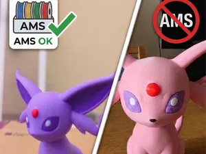 Espeon Pokémon Chibi Funko Con SIN AMS Multicolor