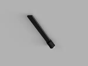Long crevice nozzle for vacuum cleaner
