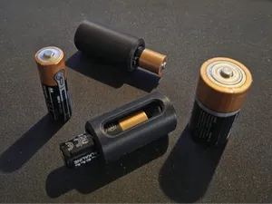 Battery adapter AA to C size
