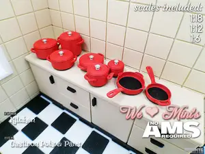 WLM - Kitchen Castiron Pots & Pans