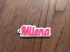 Milena name keychain