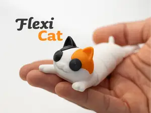 Mini Cat - Articulated & Keychain