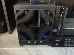 NAS机箱N100软路由All in One六盘位