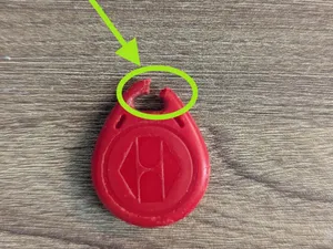 RFID  Round Fob Snap-Fit Cover