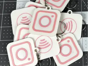 Instagram NFC Keychains