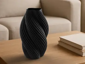Modern Spiral Vase