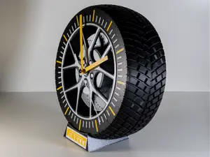 BBS SR Alloy Wheel Desk Clock