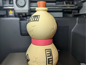 Gaara’s Sand Gourd - 4 Compartments - NO AMS Remix