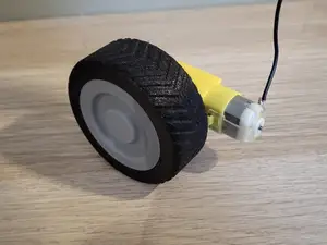 Wheel for geared motors