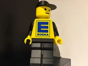 Brickman Edeka 20cm Figur 500%