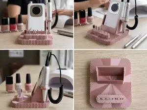 Soporte Premium para Torno de Manicura + Brocas