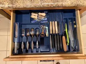 Gridfinity Silverware Drawer Organizer
