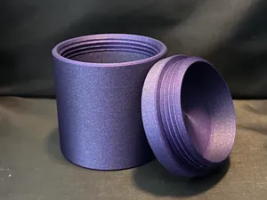 Large Threaded Cannister V2 - 94mm X 102mm